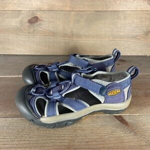 keen venice kids youth size 1 shoes blue athletic outdoor sandals